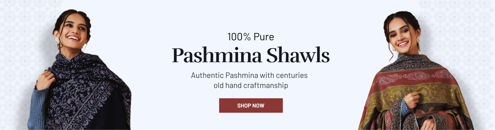 KCS Pashmina Shawls Banner web